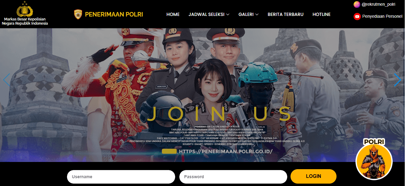 Polri Buka Pendaftaran Anggota Baru 2025, Simak Jalurnya!