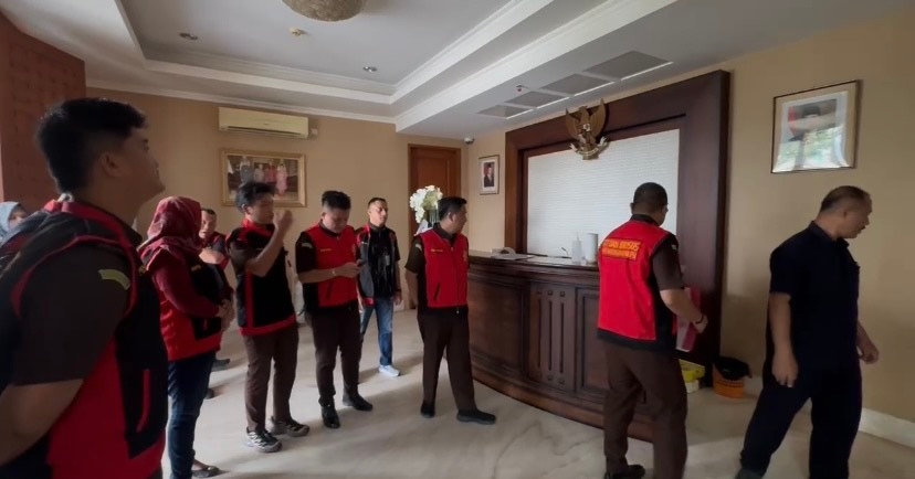Kantor PT SMB Tertutup Rapat Usai Kejari Muba Lakukan Penggeledahan