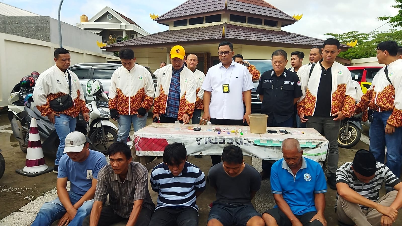 Penggerebekan Kampung Narkoba di Palembang, 5 Pengguna Direhabilitasi, 1 Bandar Diproses Hukum