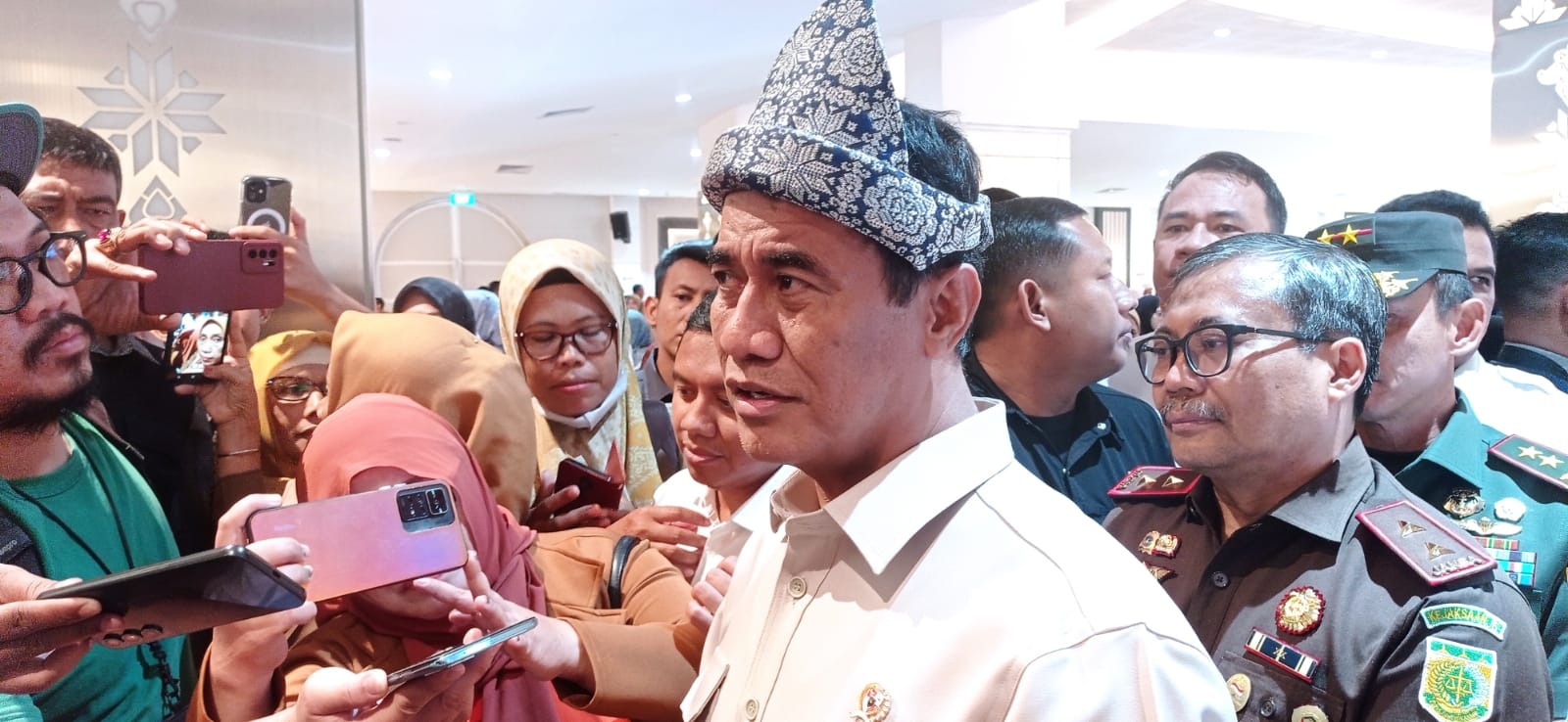 Menteri Pertanian Targetkan Sumsel Masuk Tiga Besar Penghasil Beras Nasional