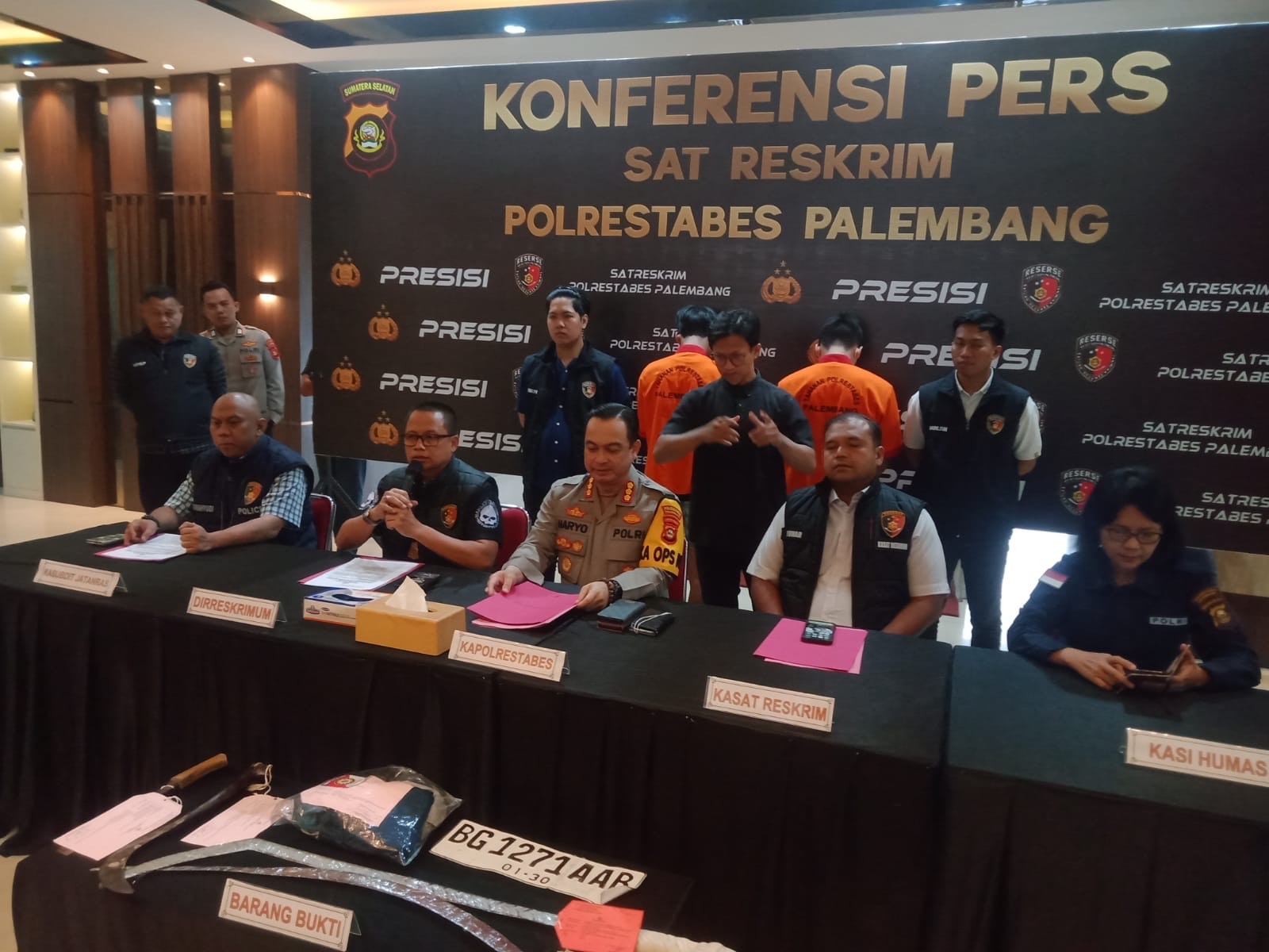 Tawuran Kelompok di Palembang Berujung Maut, Dua Pelaku Ditangkap Polisi