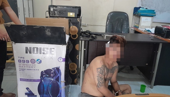 Pelaku Pencurian di Palembang Diamuk Massa, Sempat Diikat di Tiang Listrik