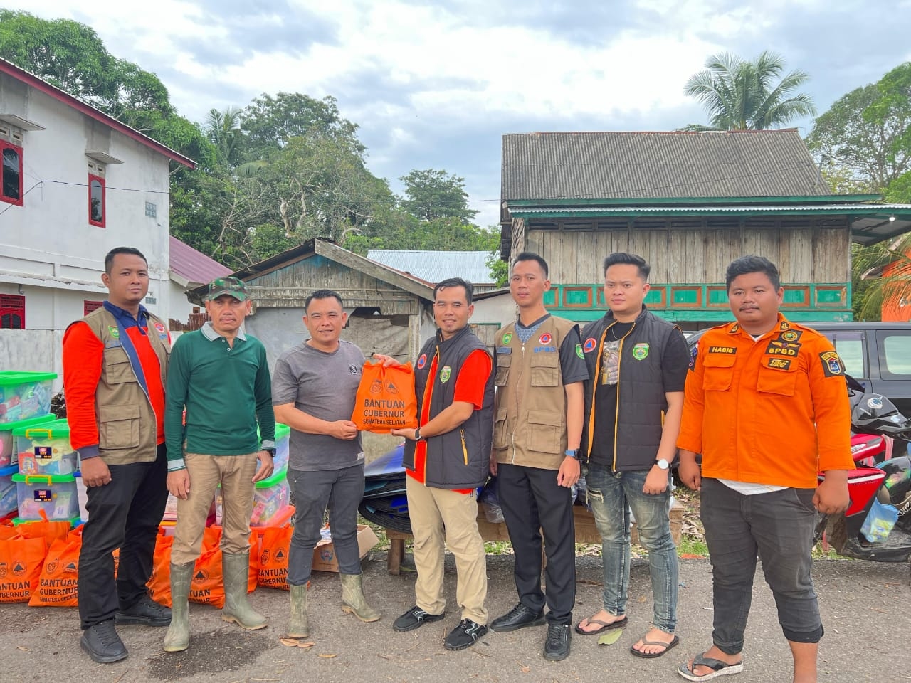 Gubernur Sumsel Tindak Cepat Bencana Angin Kencang di Desa Pulau Negara