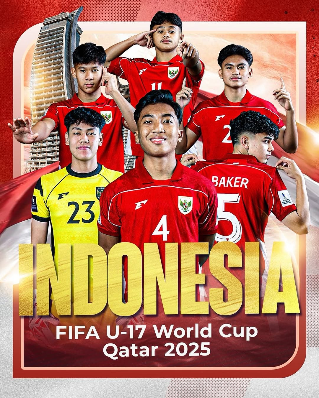Timnas Indonesia VS Yaman Menang 4 - 1, Pasukan Garuda Kunci Tiket Lolos ke Piala Dunia U 17