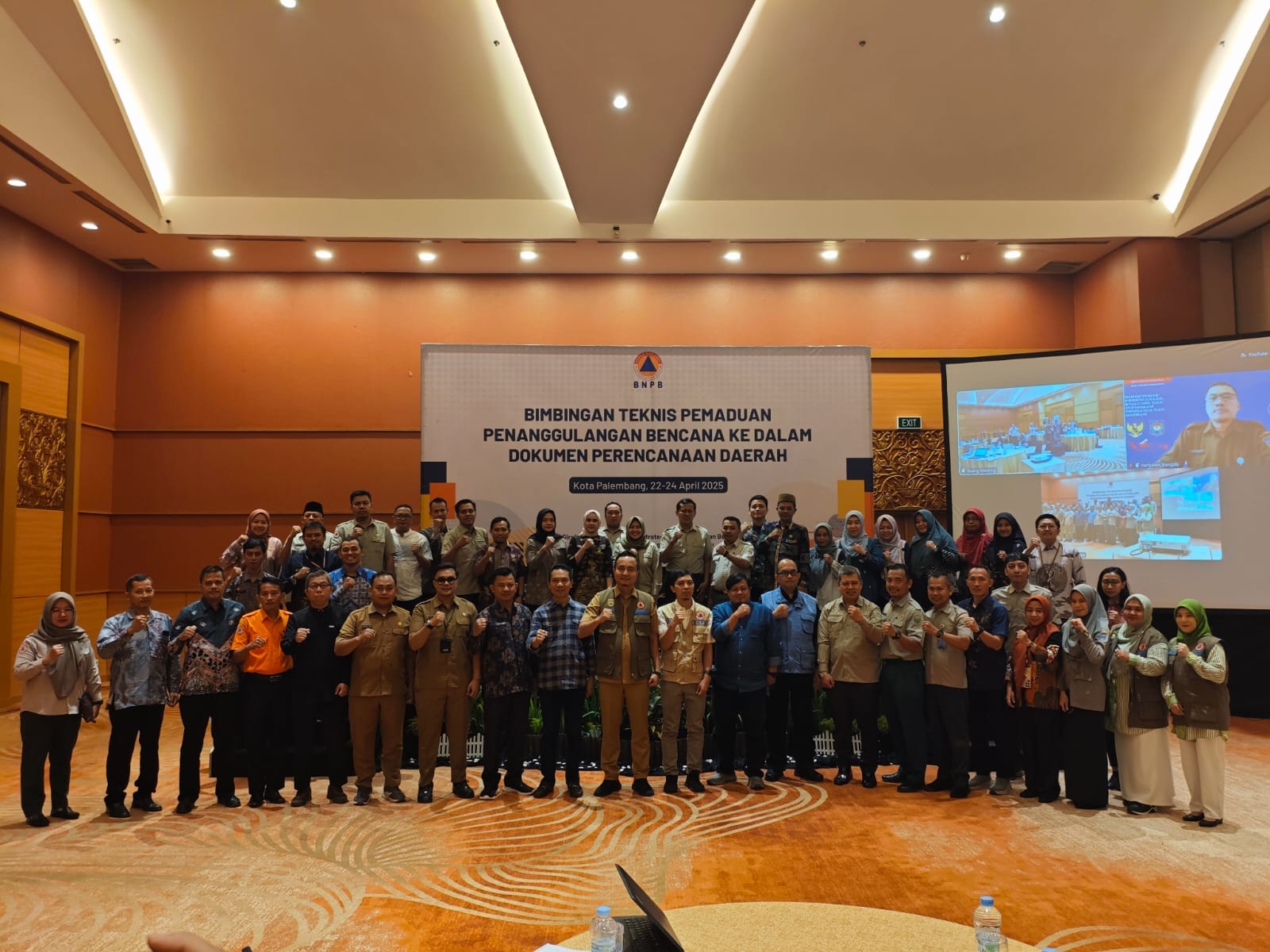 BNPB RI Gelar Bimtek Integrasi Penanggulangan Bencana ke Dalam Perencanaan Pembangunan Daerah