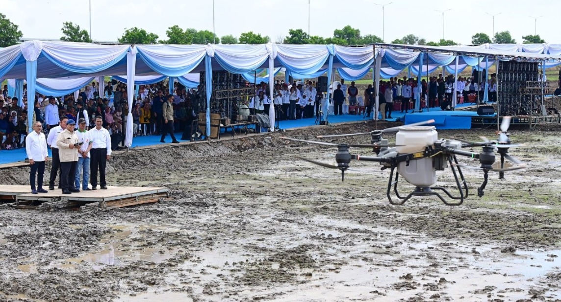 Presiden Prabowo Ungkap Sumsel Punya Potensi 1 Juta Hektare Lahan Sawah, Produksi Padi Bakal Naik 25 Persen