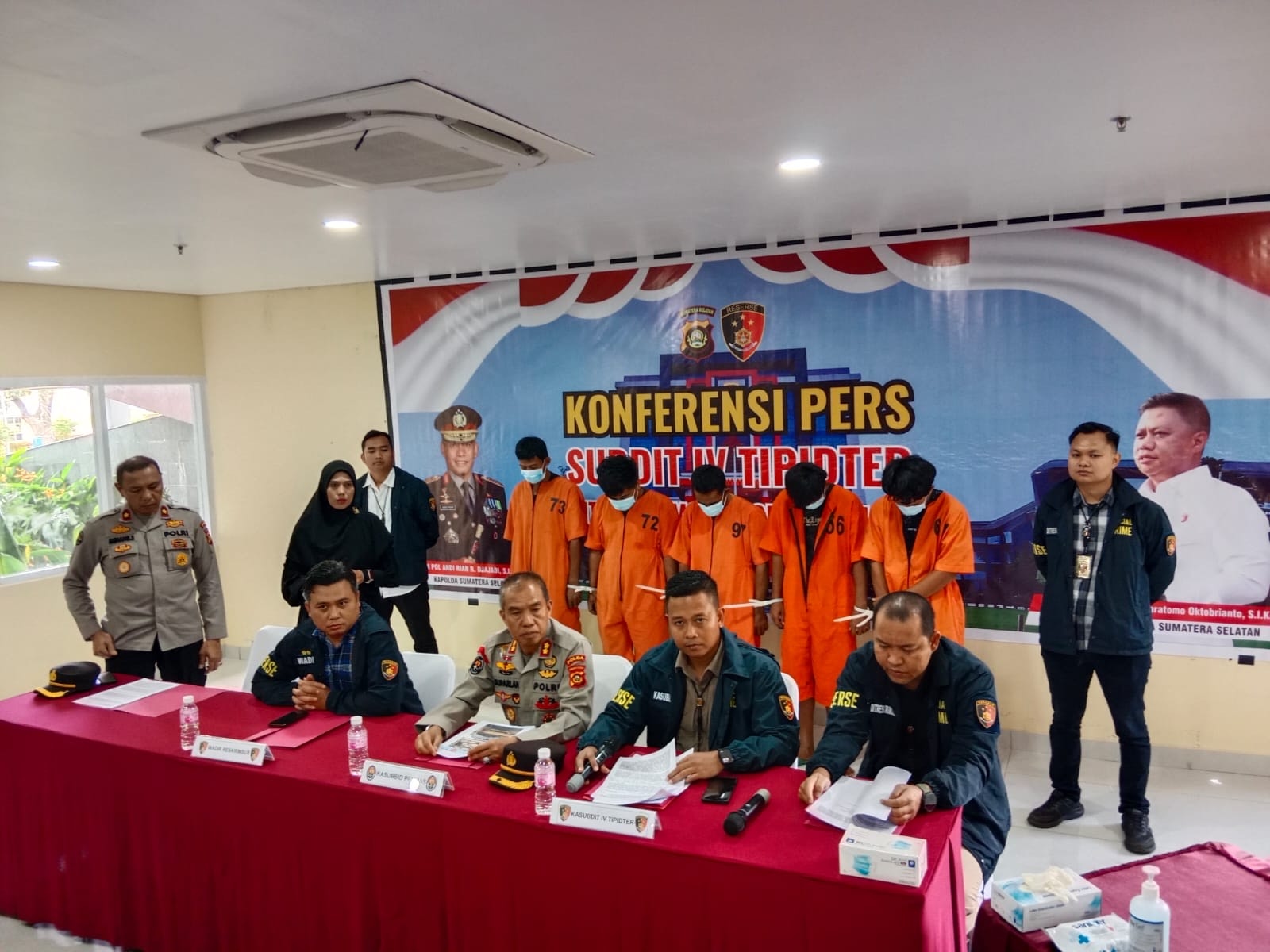 Lima Sopir Truk Ditangkap Terlibat Pembalakan Liar di Muba, Bos Besar Masih Buron