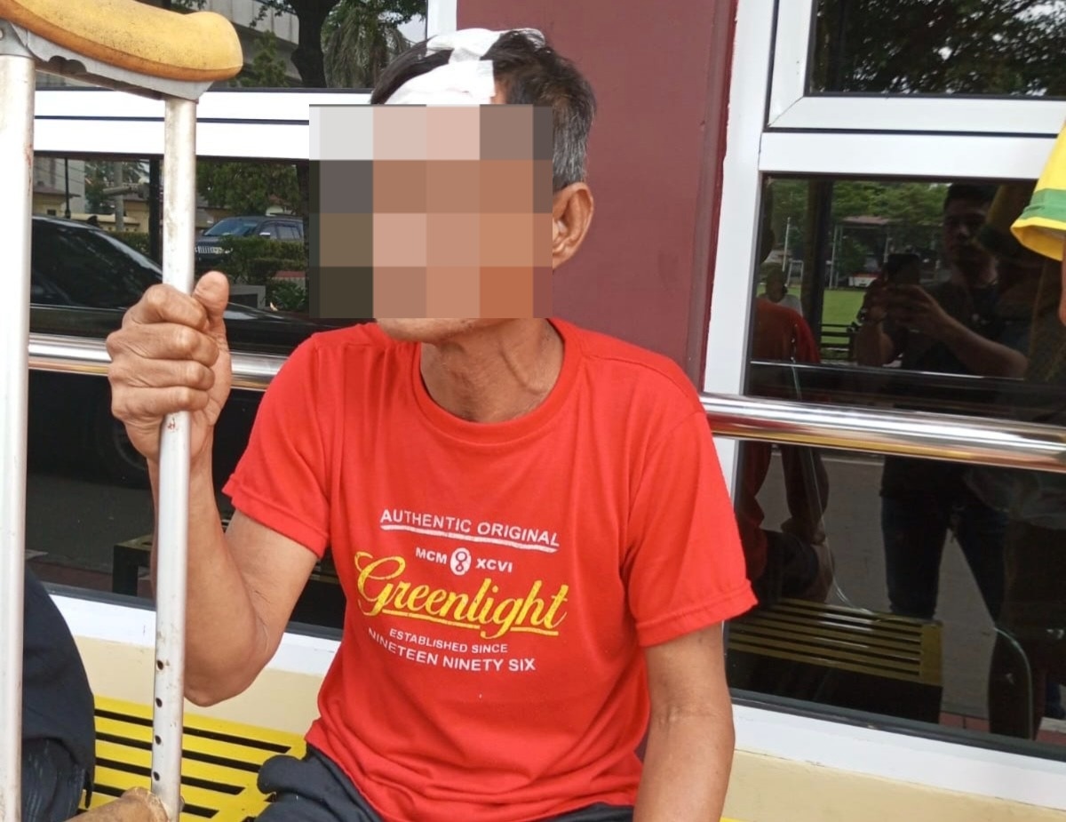 Disabilitas Paruh Baya di Palembang Jadi Korban Pembacokan Tanpa Sebab
