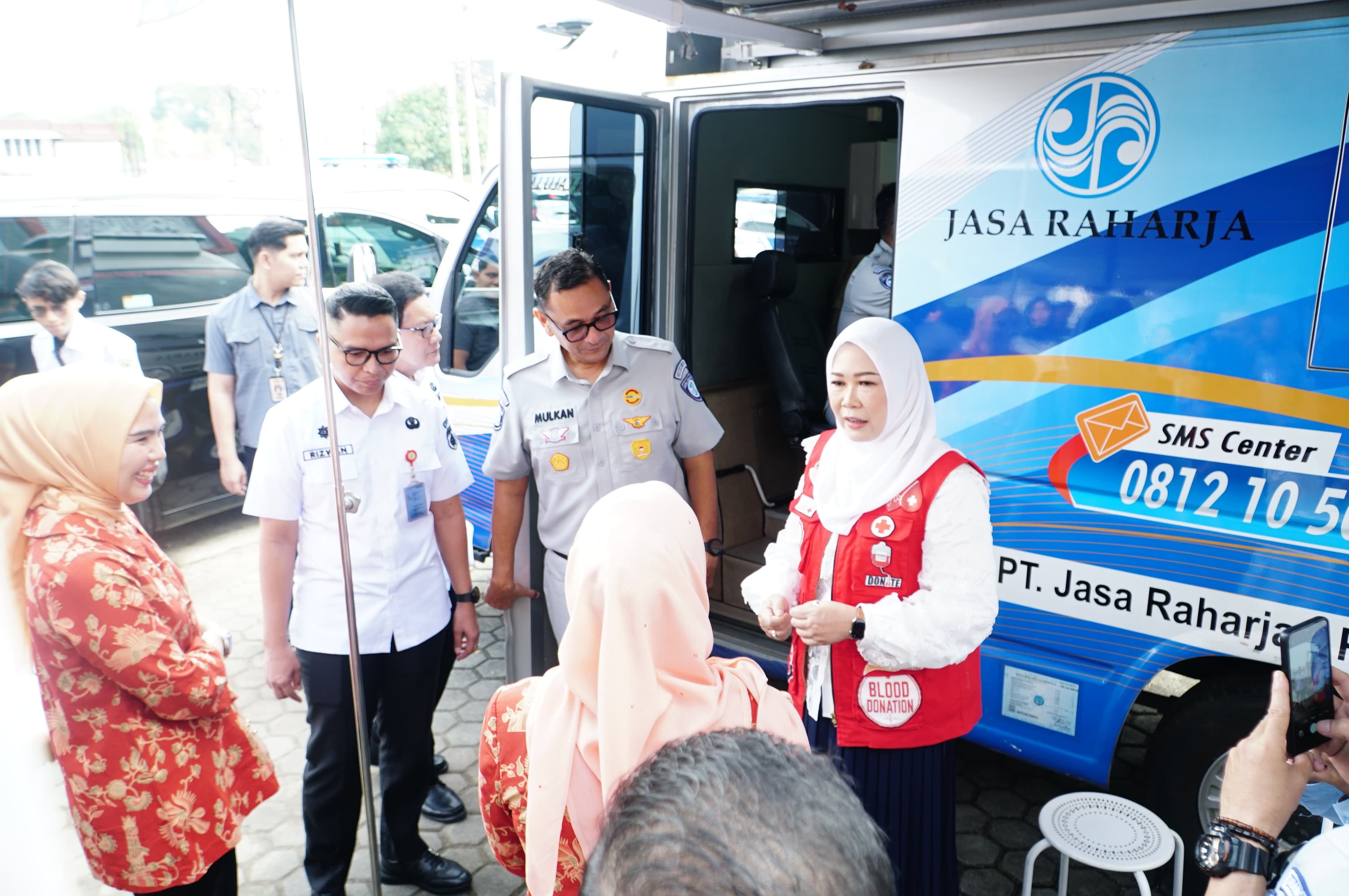 Peringati HUT Sumsel ke-79, Feby HD Puji Inisiatif Donor Darah Serentak PMI-Bapenda