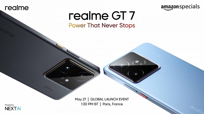 Realme GT7 Siap Meluncur Global 27 Mei, Usung Baterai Jumbo 7.000 mAh dan Fast Charging 120W