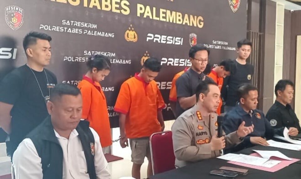 Modus Kencan via MiChat, Empat Pelaku Curas Motor dan HP di Palembang Ditangkap