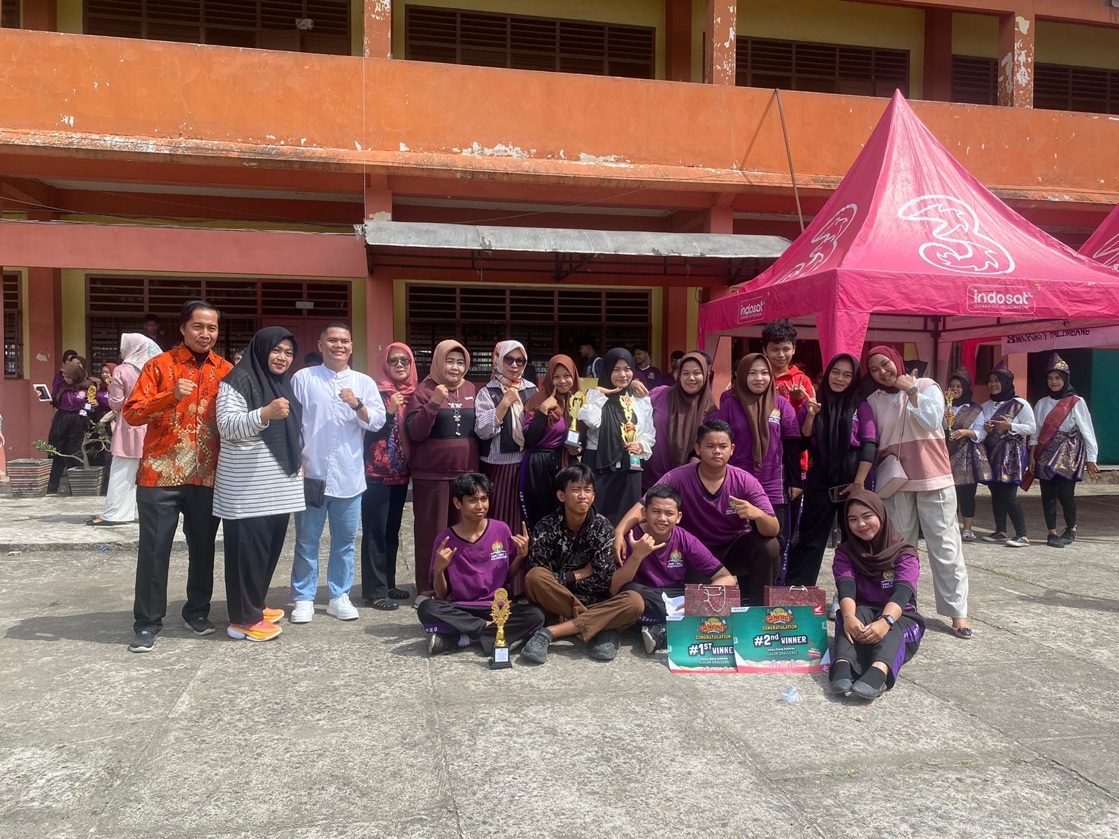 Jelang Tutup Tahun Ajaran, SMK PGRI 1 Palembang Padukan Edukasi dan Hiburan