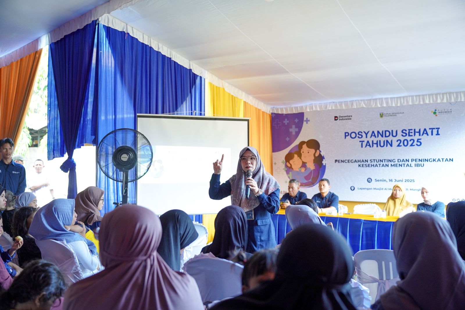 Pusri Palembang Gencarkan Program Posyandu Sehati 2025, Fokus Cegah Stunting dan Jaga Kesehatan Mental Ibu