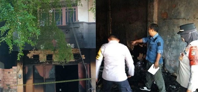 Panik Saat Listrik Padam, Tempat Refleksi di Palembang Terbakar Hebat Diduga Korsleting