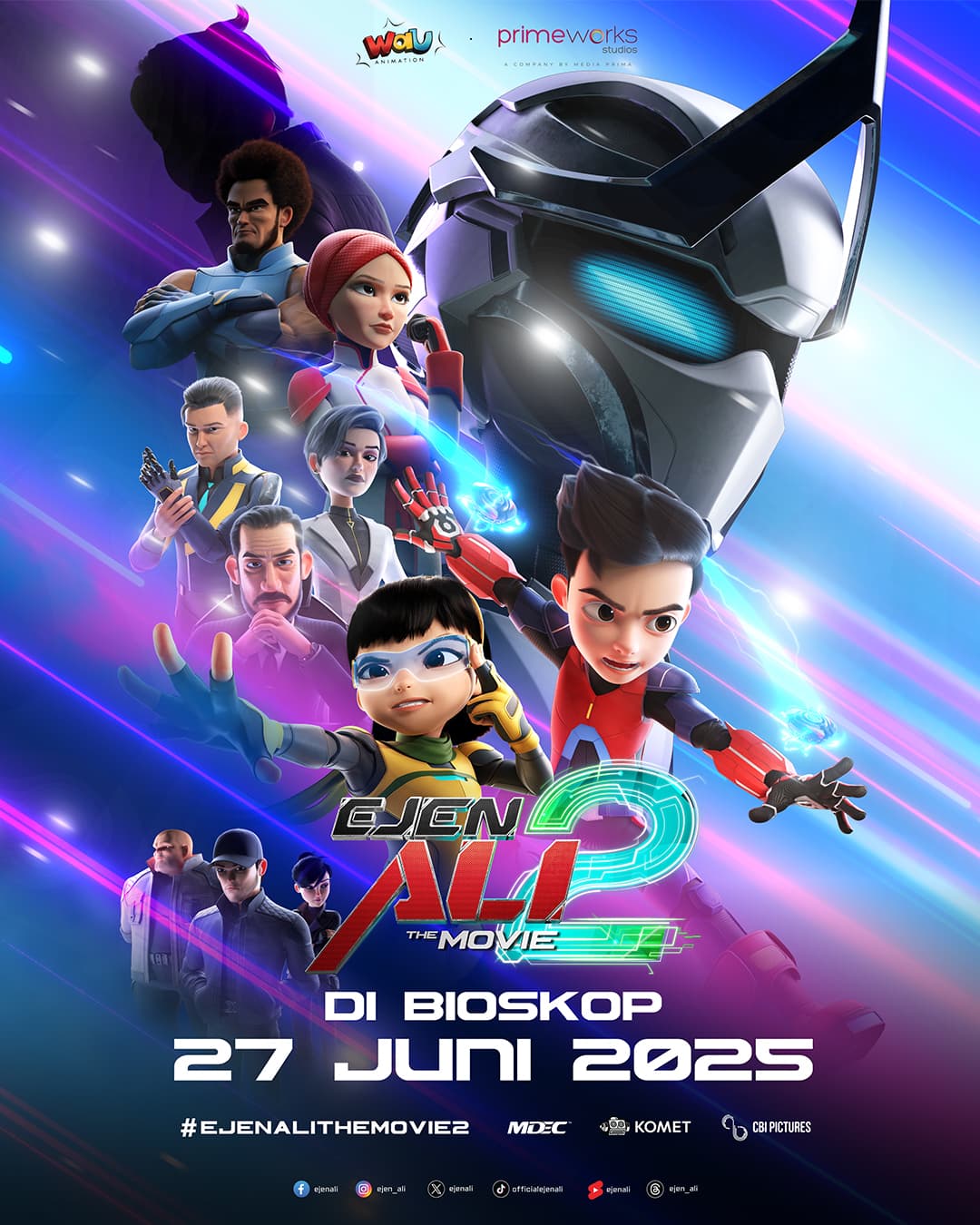Sinopsis Ejen Ali The Movie 2, Sekuel Animasi Malaysia yang Tembus Pasar Dunia