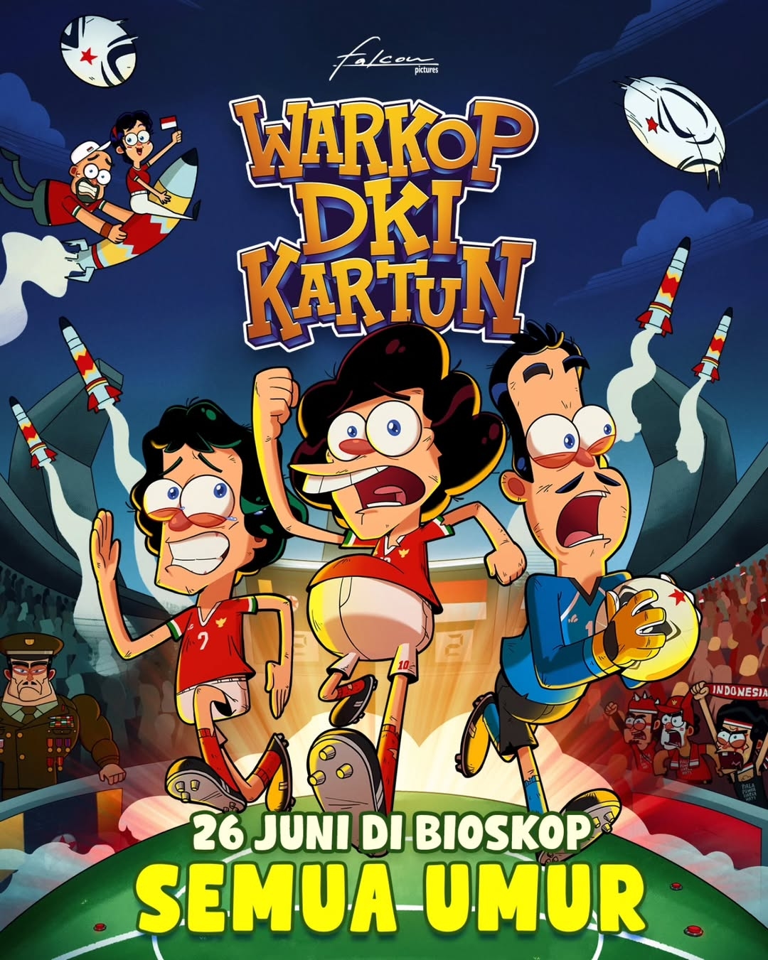 Tayang Hari Ini, Berikut Sinopsis Warkop DKI Kartun, Animasi Cerita Komedi Legendaris