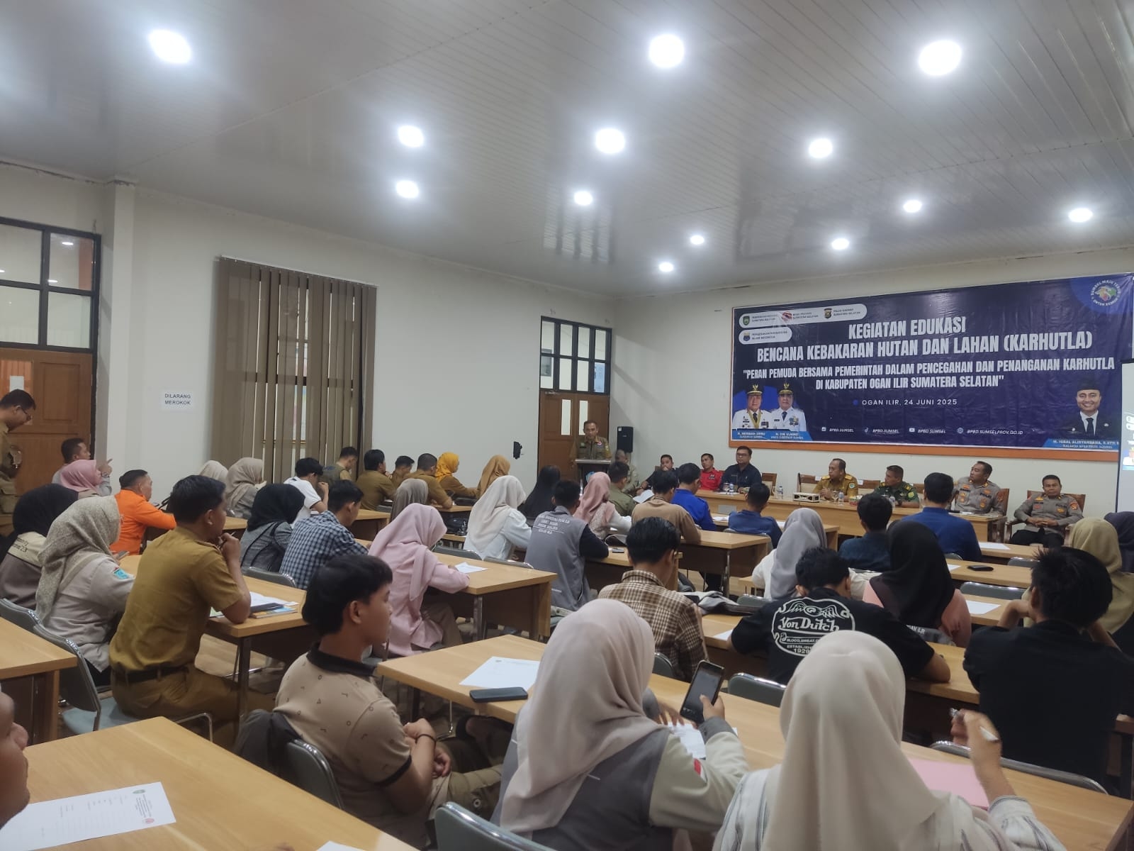 Gubernur Sumsel Gandeng Pemuda Cegah Karhutla Lewat Edukasi Bencana