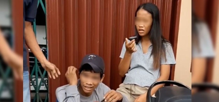 Viral! Aksi Nekat Pasutri Bobol Rumah Siang Bolong Gagal Total, Diamankan Warga
