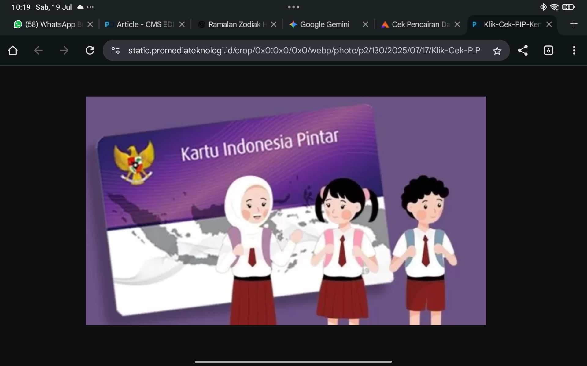 Dana PIP SD 2025 Cair, Orang Tua Bisa Cek Mandiri Lewat Situs Resmi: Ini Jadwal dan Syarat Lengkapnya
