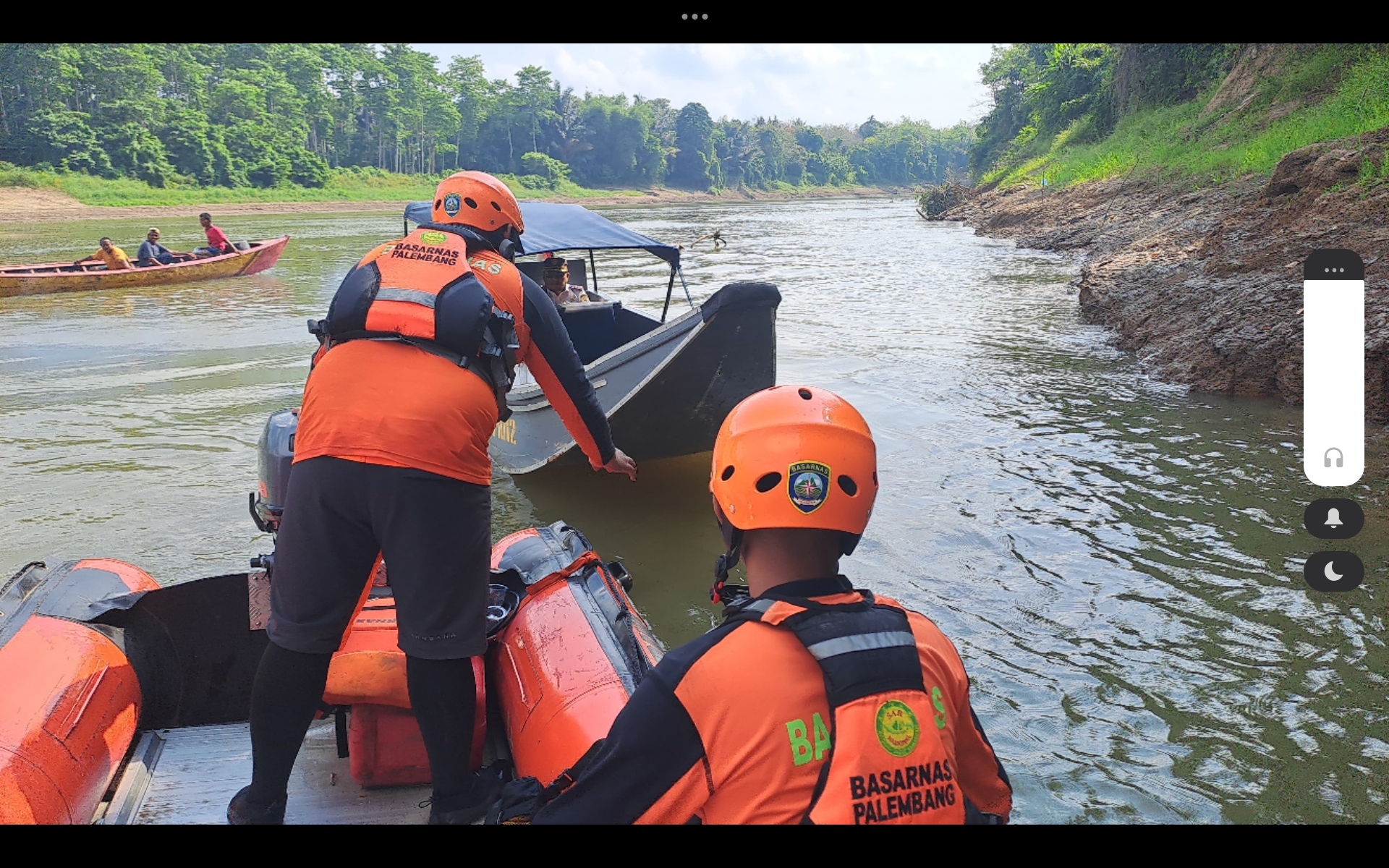 Bocah 6 Tahun Tenggelam di Sungai Lematang Muara Enim saat Bermain Air