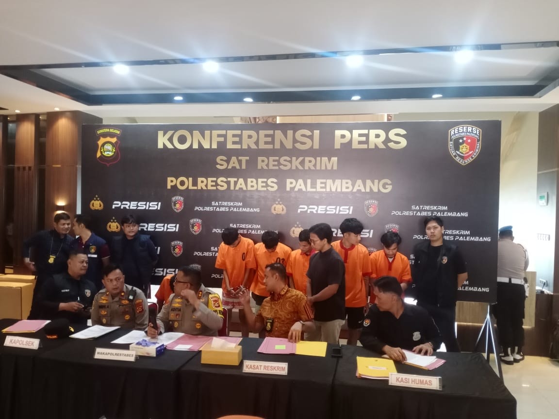 2 Pelaku Curanmor Diringkus di Palembang, Diduga Terlibat Aksi di 40 Lokasi