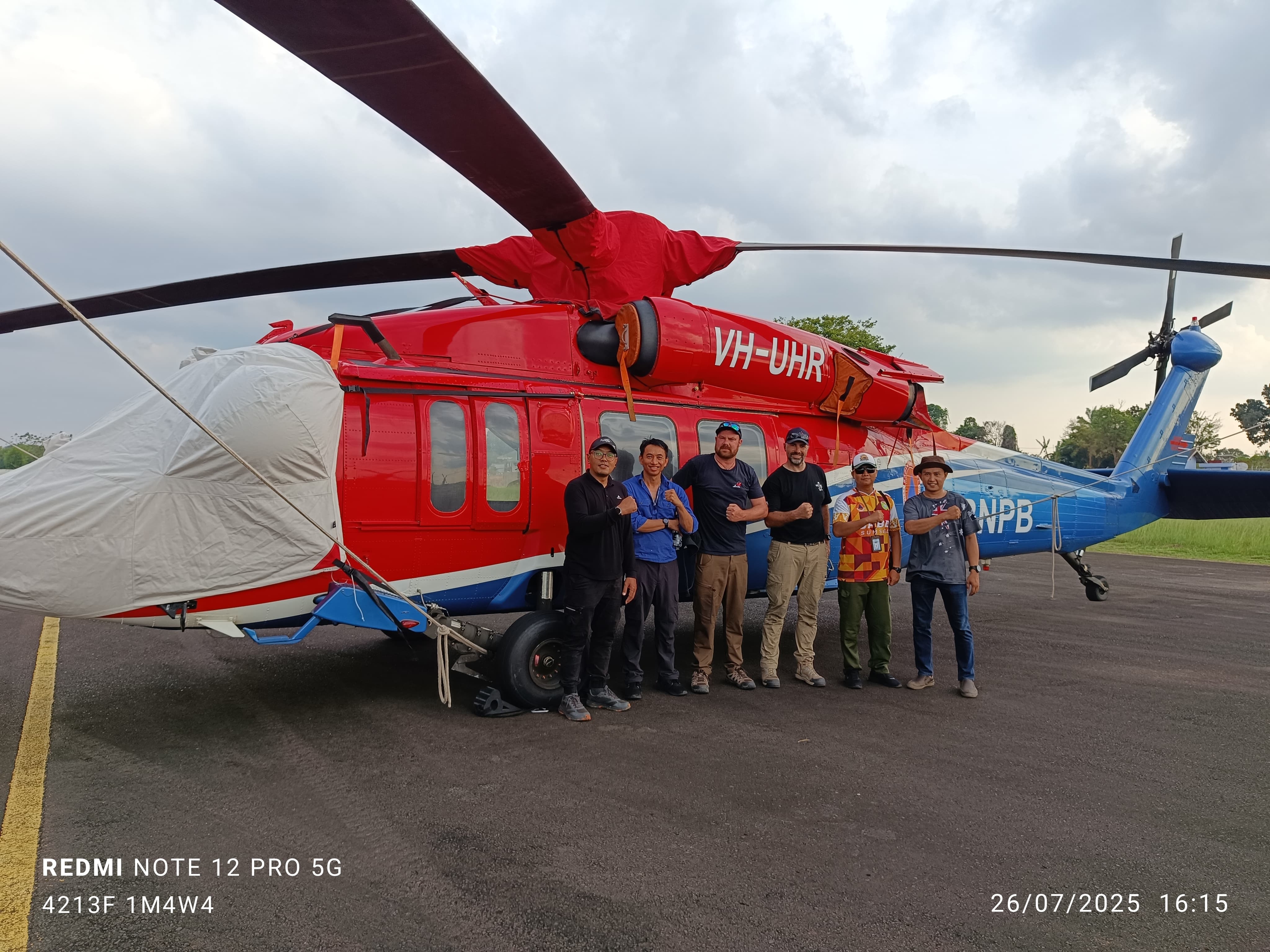 Sumsel Dapat Tambahan 2 Helikopter Water Bombing dari BNPB untuk Atasi Karhutla