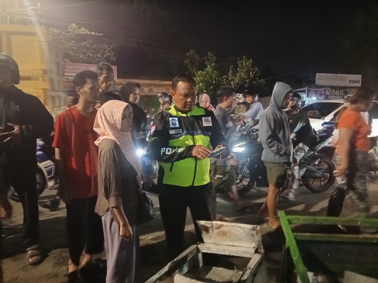Kecelakaan Beruntun di Parameswara, Pengemudi Diduga Lalai hingga Tabrak Gerobak dan Motor