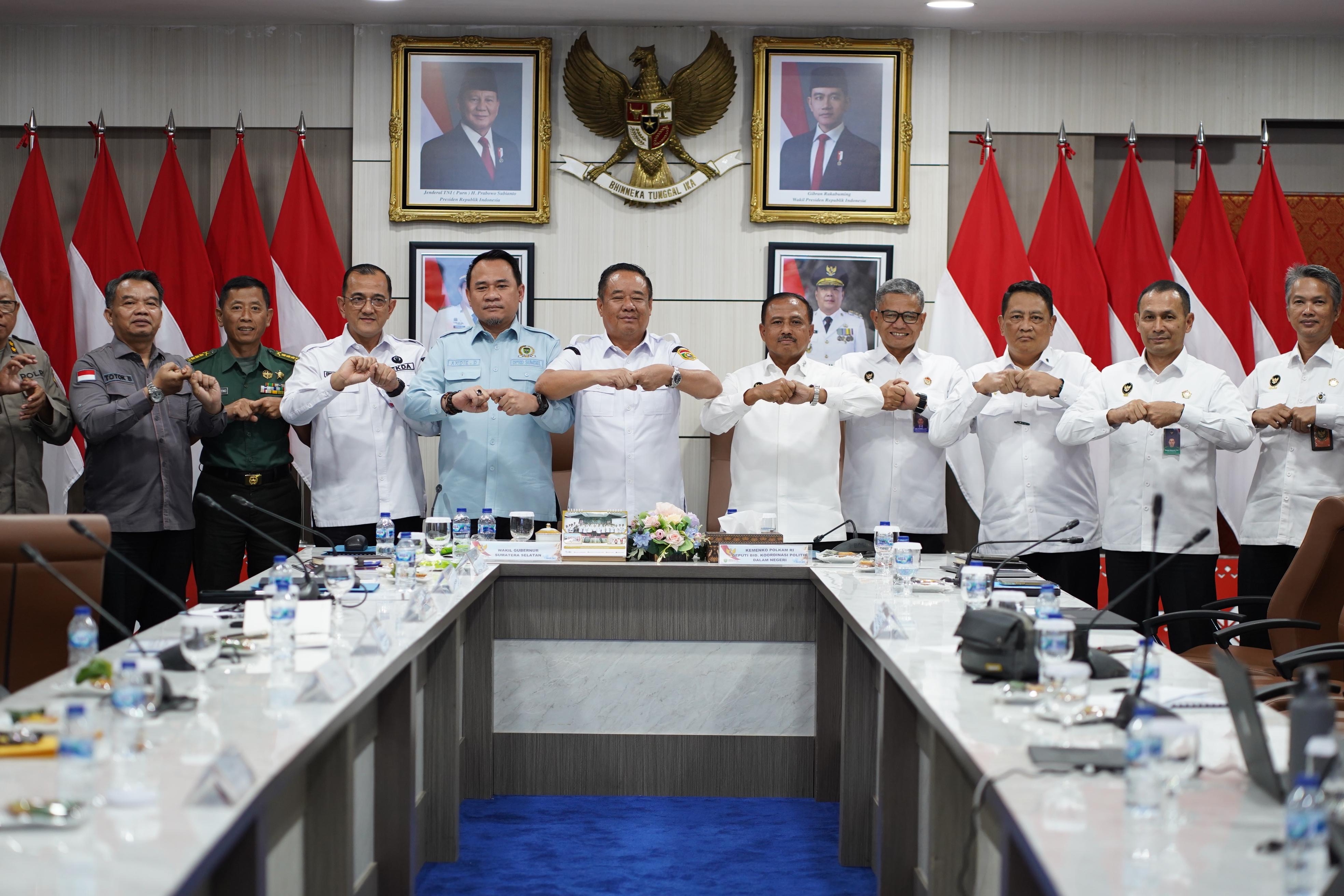 Pemerintah Pusat Turun Tangan Selesaikan Sengketa Tapal Batas Muba-Muratara, Wagub Sumsel Tegaskan Komitmen Jaga Kondusifitas