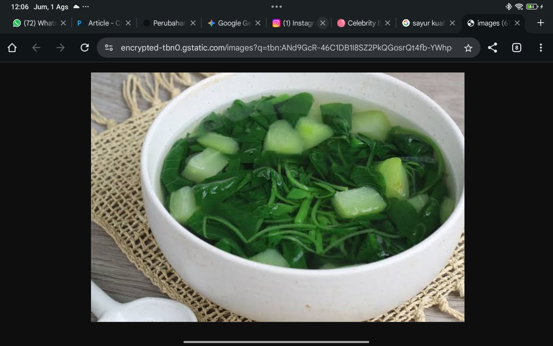 Segar dan Simpel, Ini Resep Kuah Bening yang Cocok untuk Menu Harian
