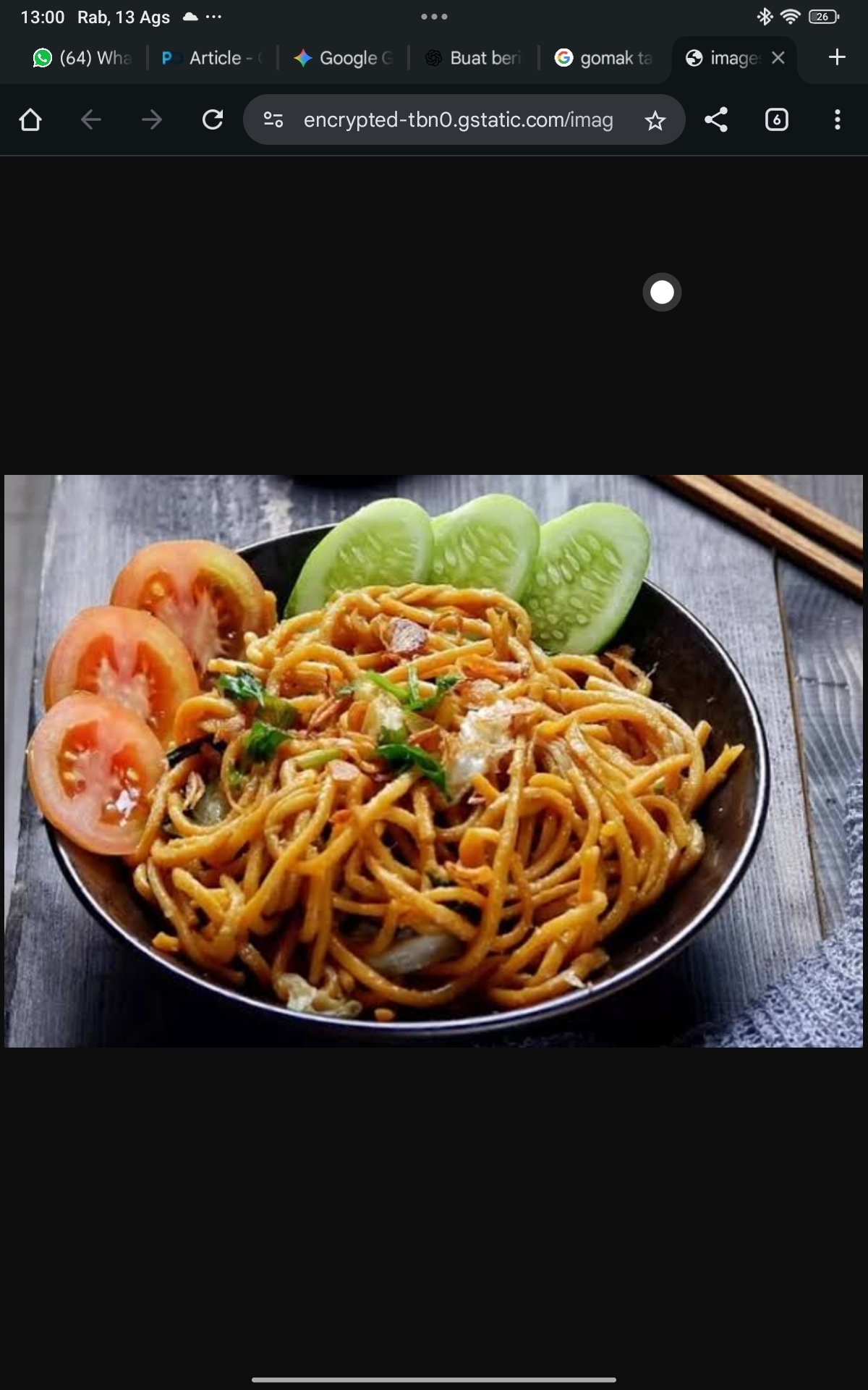 Resep Mie Gomak Khas Tapanuli, Cocok untuk Menu Sore Hari
