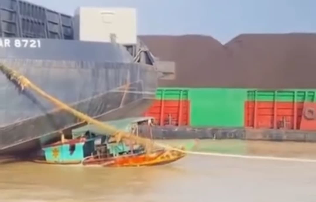 Tongkang Tabrak Perahu Getek di Sungai Musi, KSOP Panggil Agen Kapal
