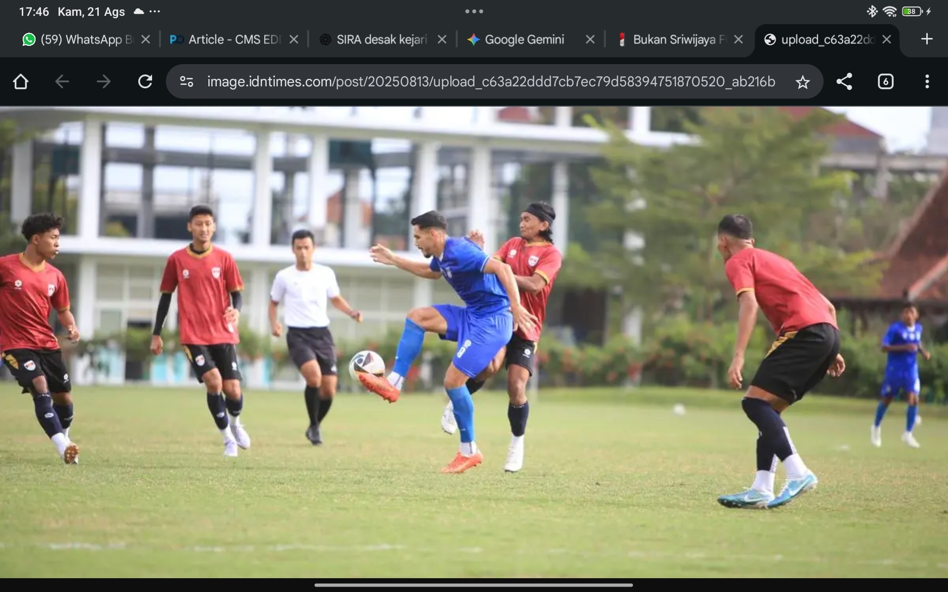 Laskar Juaro Geber Latihan Taktikal, Nil Maizar Bidik Performa Puncak di Laga Perdana Liga 2