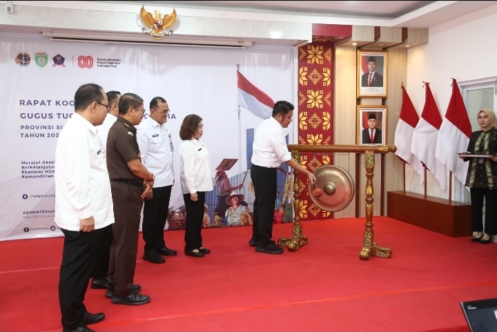 Resmi Terima HPL 59 Hektare, Sumsel Siap Lanjutkan Proyek Pelabuhan Tanjung Carat