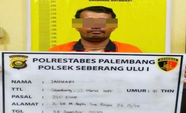 Hindari Tagihan Leasing, Pria di Palembang Nekat Buat Laporan Begal Palsu