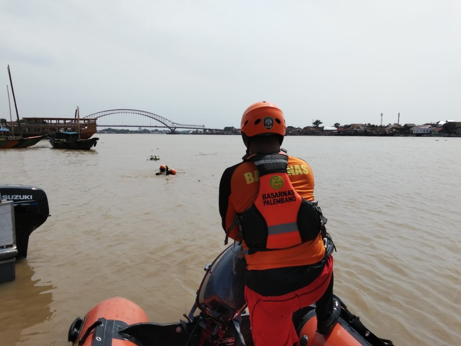 Hendak Lihat Air Pasang, Pria di Palembang Hilang Tenggelam di Sungai Musi