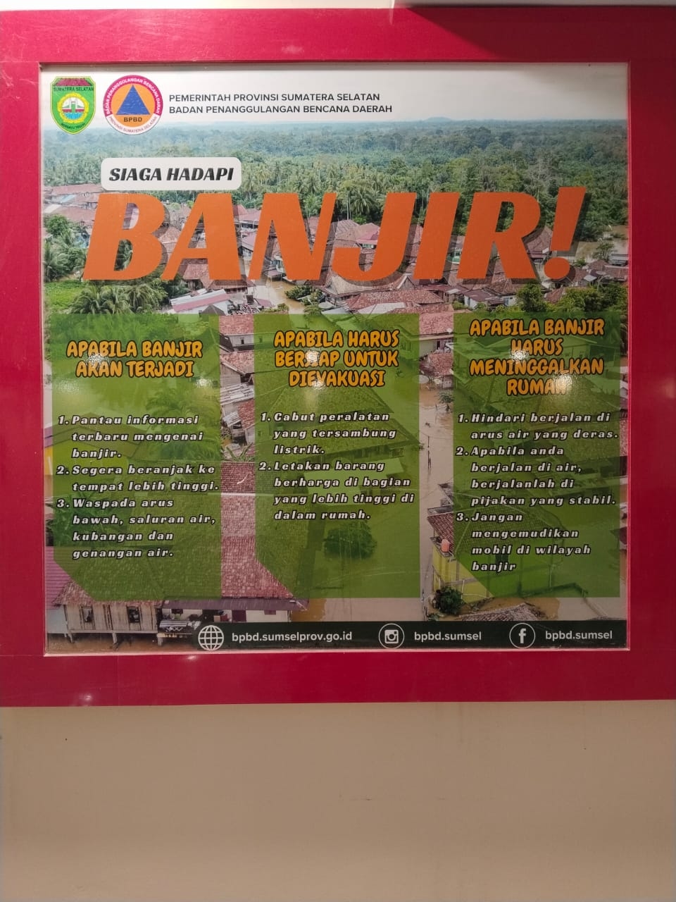 BPBD Sumsel Imbau Warga Waspada Cuaca Ekstrem Sepekan ke Depan