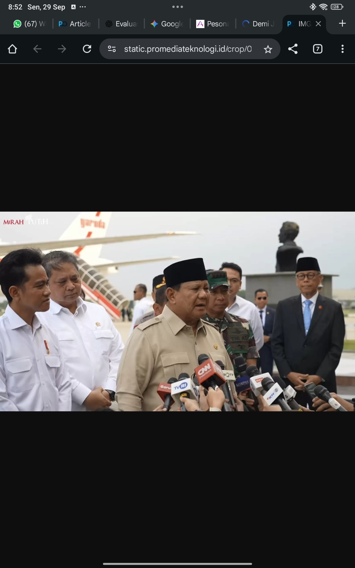 PWI Pusat Soroti Pencabutan Kartu Liputan Istana Wartawan CNN Indonesia