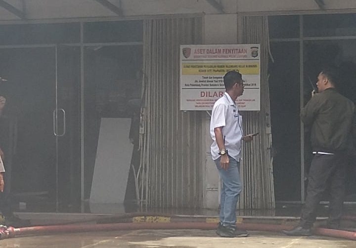 Ruko Bekas Indomaret di Jakabaring Terbakar, Polisi Duga Ada Unsur Kesengajaan