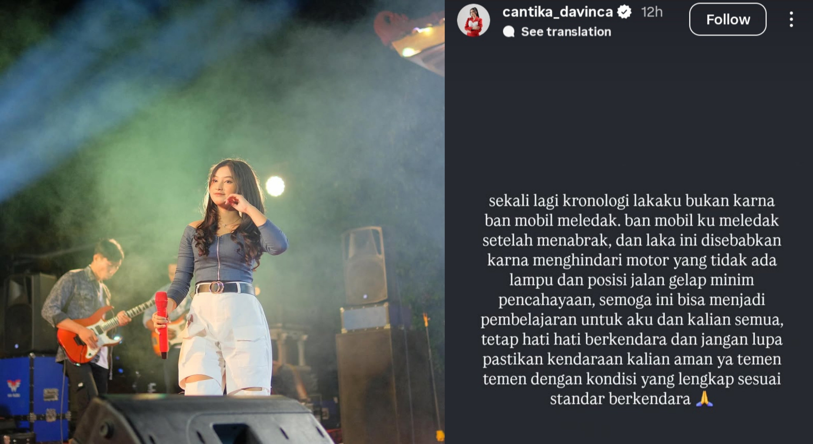 Kronologi Kecelakaan Mobil Pedangdut Cantika Davinca di Kawedanan Magetan yang Tewaskan 2 Orang