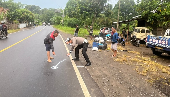 Pengendara Motor Tewas dalam Kecelakaan di Jalan Lintas Muara Enim–Prabumulih
