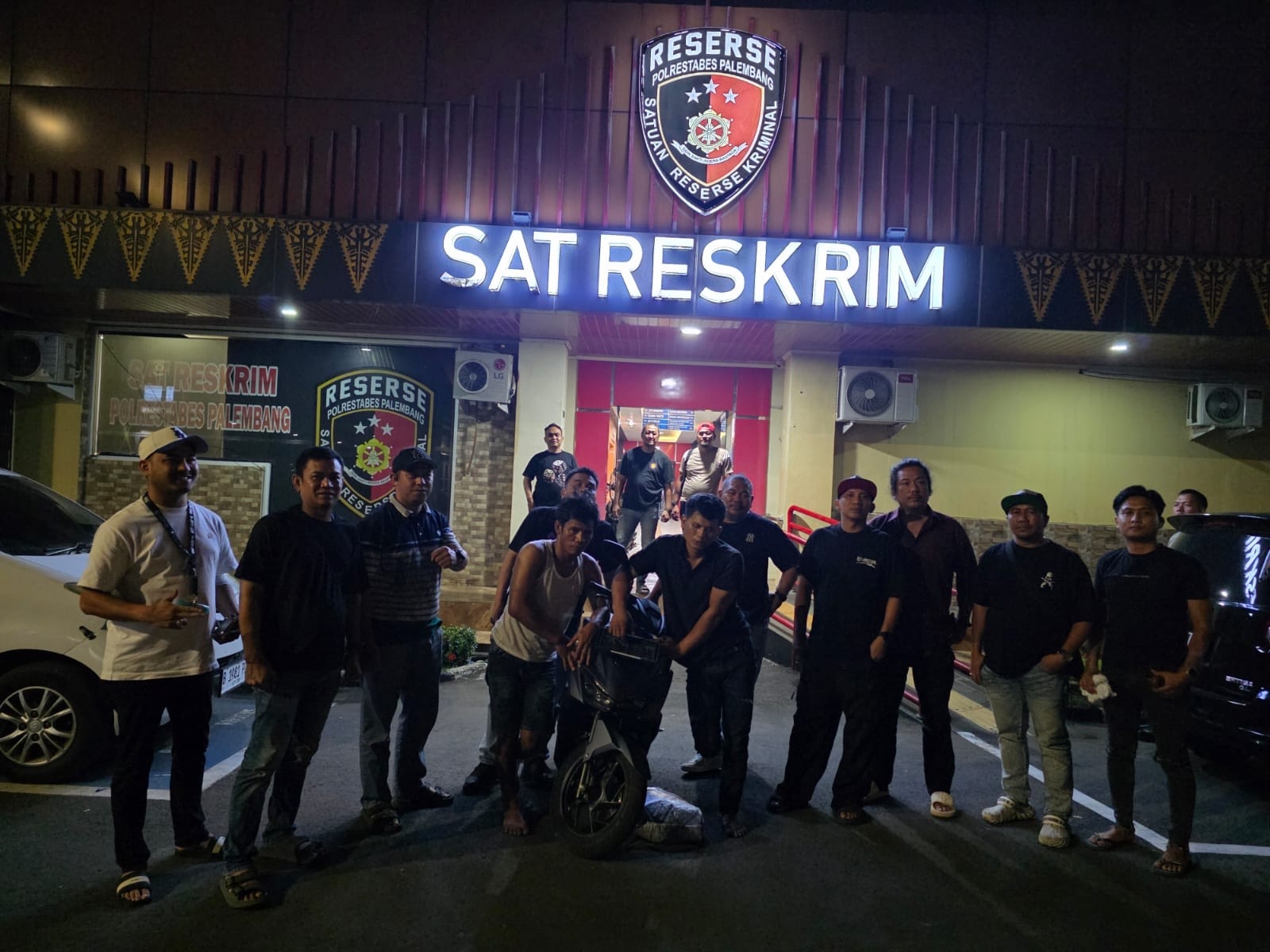 Dua Pencuri Motor di Palembang Diringkus Saat Hendak COD, Dihadiahi Timah Panas