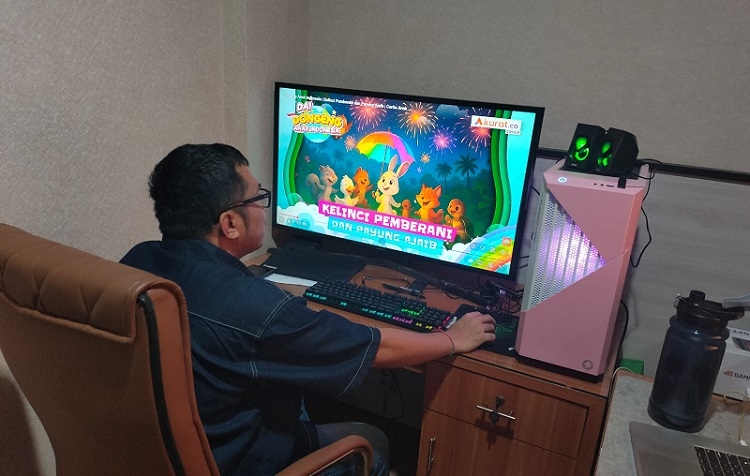 Tradisi Mendongeng Bangkit Lagi, Akuratco Perkenalkan Channel DAI untuk Anak Indonesia