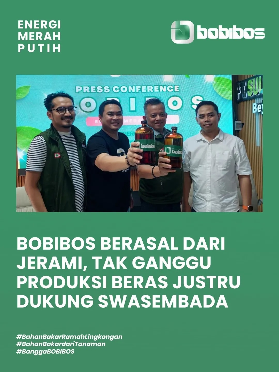 Mengenal Bobibos, Bahan Bakar dari Jerami Inovasi Anak Bangsa yang Diklaim Miliki Oktan 98