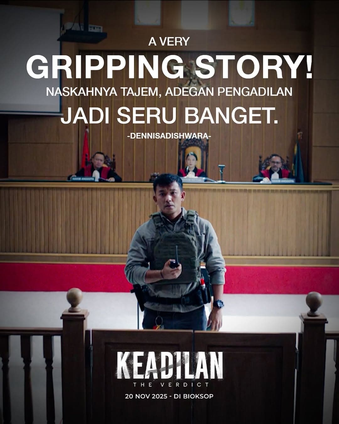 Sinopsis Film Keadilan (The Verdict), Saat Hukum Dimanipulasi dengan Uang dan Kekuasaan