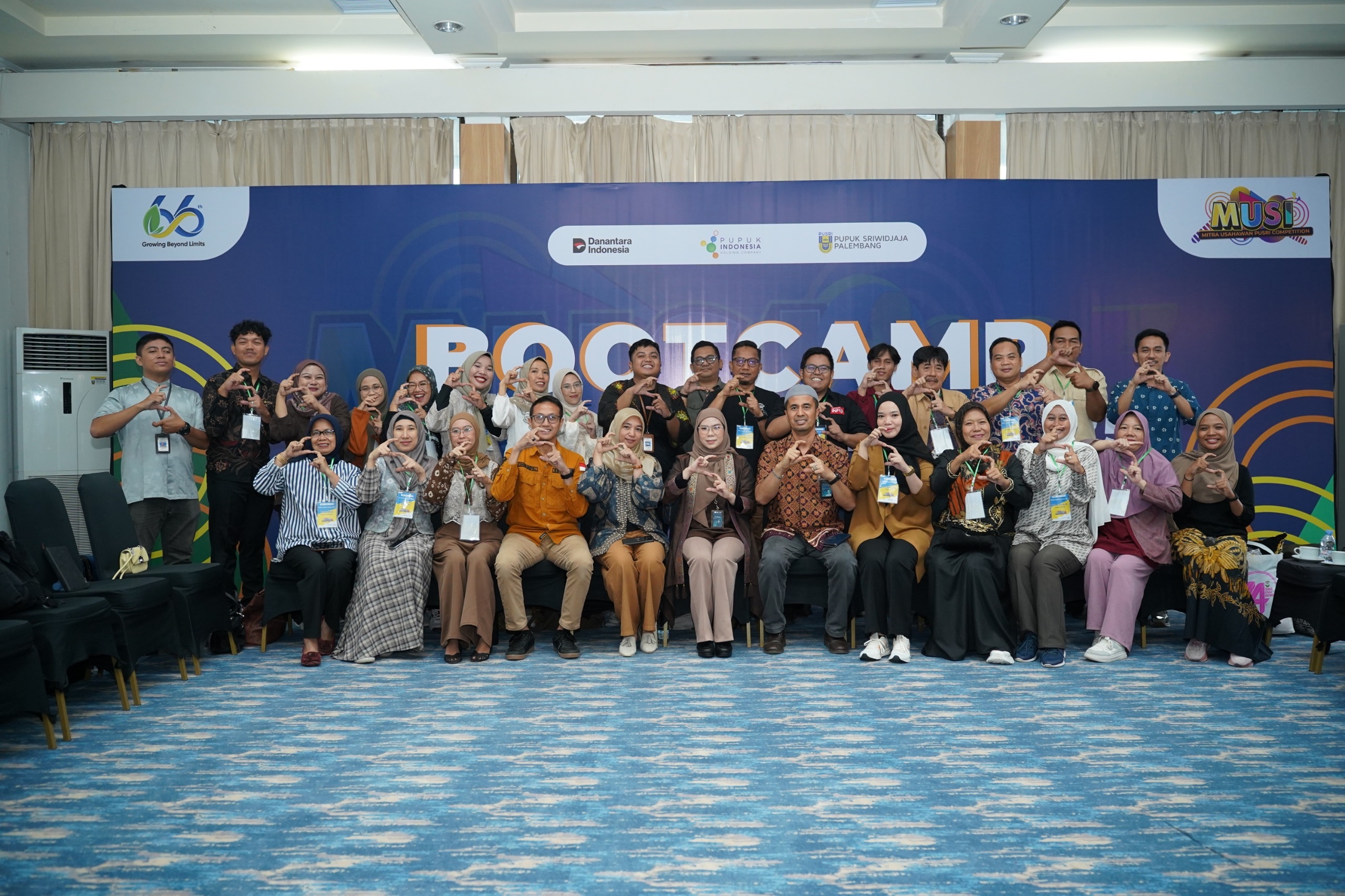 Top 20 Finalis MUSI Competition 2025 Pusri Ikuti Bootcamp Intensif di Palembang