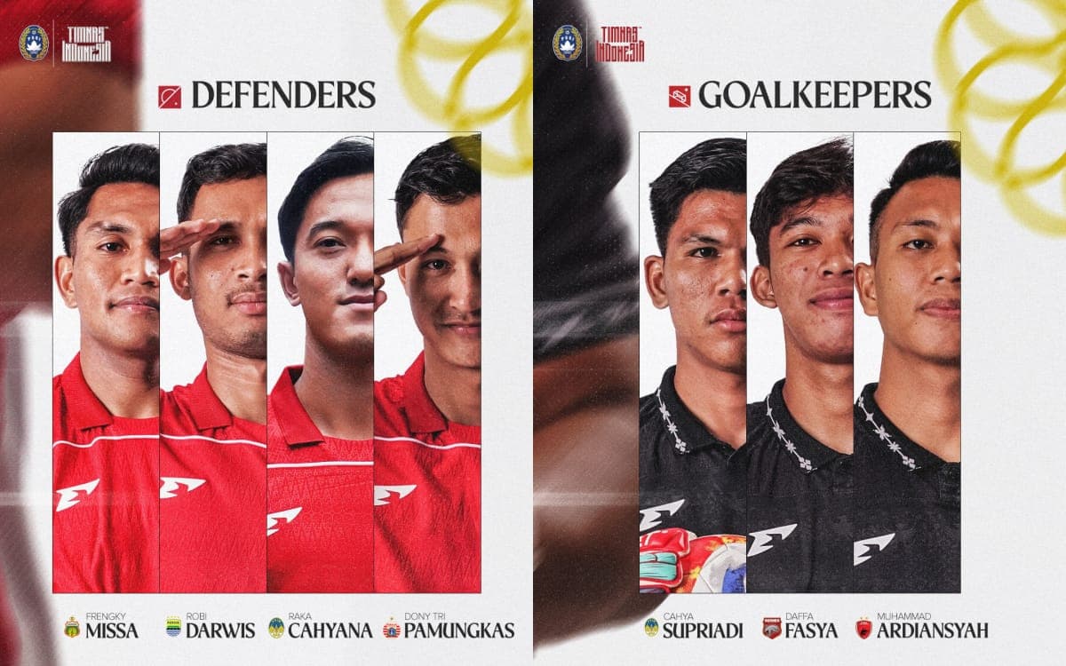 Daftar 23 Pemain Timnas U 22 yang Akan Berlaga di SEA Games 2025 Thailand