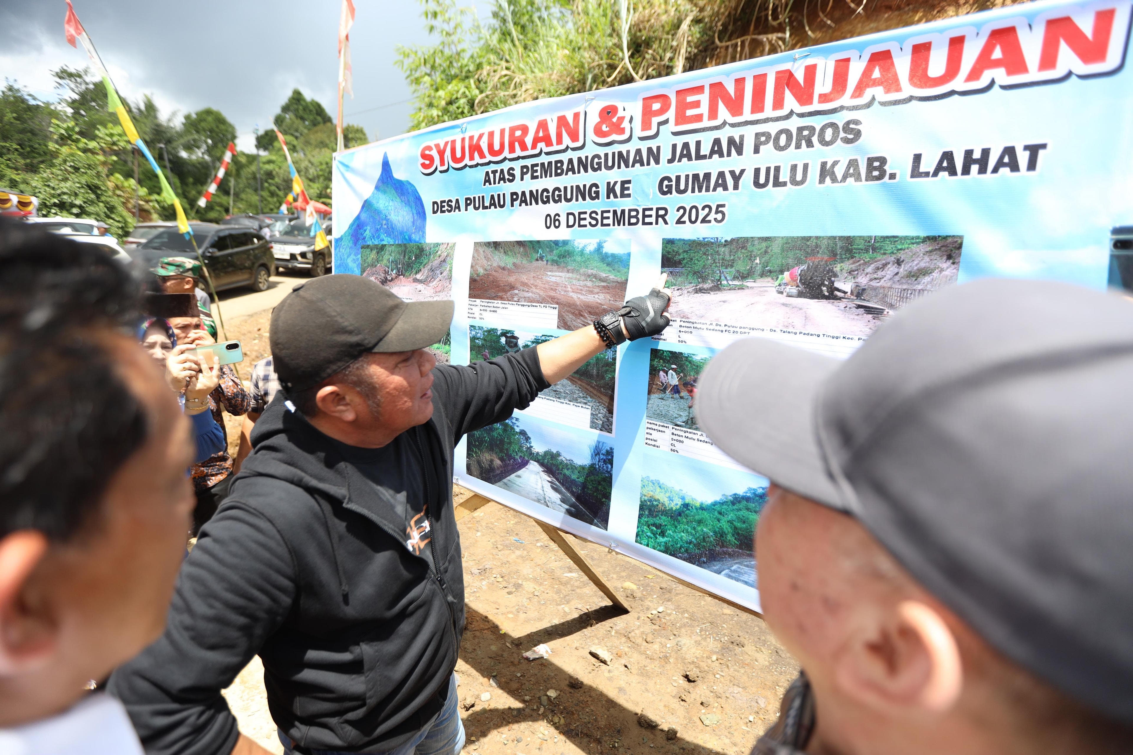 Jalan Poros Pulau Panggung–Gumay Ulu Rampung, Waktu Tempuh Pangkas Lebih dari 50 Persen