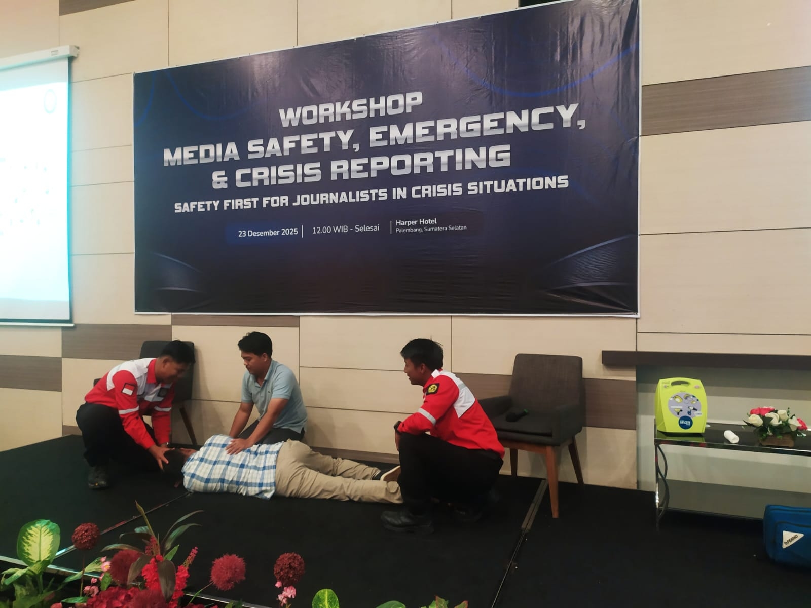 Garuda Rescue Nusantara Perkuat Keselamatan Jurnalis Lewat Workshop Media Safety